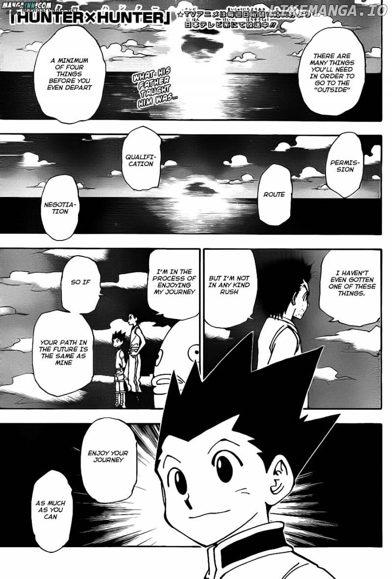 Hunter x Hunter, Chapter 339 image 01